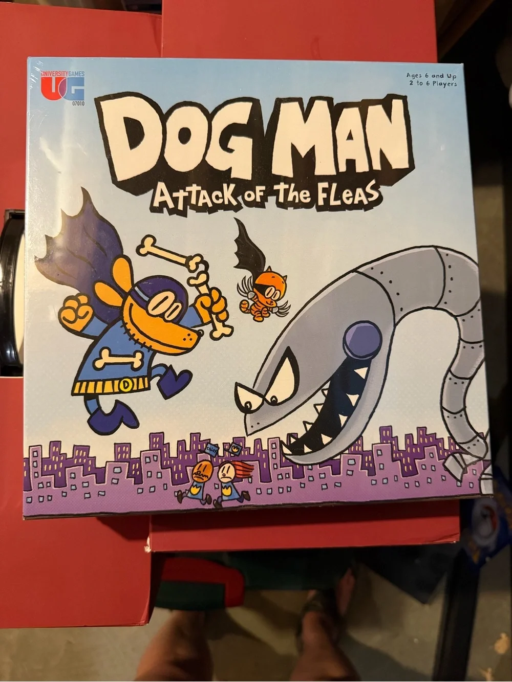 Dog Man: Attack of the Fleas Board Game - NEW
